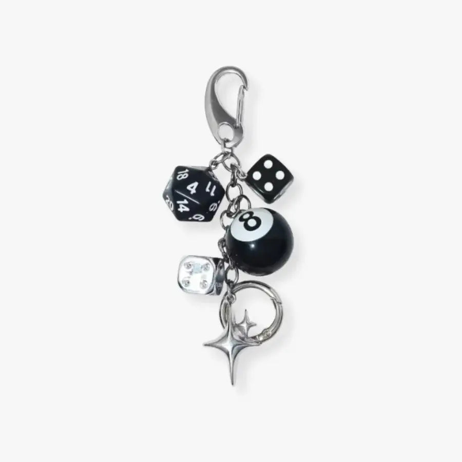 vera_marne_luxury_bag_dice_8ball_keychain_charm_black_white_bag_accessory.webp